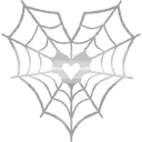 WebHeartwhite emote
