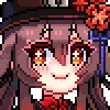 HuTaoPixelEmotivegif emote
