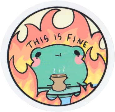 thisisfine emote
