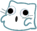 blobcatgooglyghost static emote