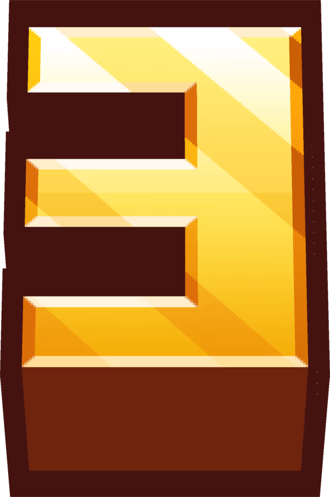 minecraft_gold_three emote