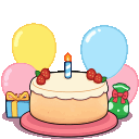 sappyBirthdayCake animated emote