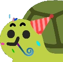 CWBirthdayTurtle emote