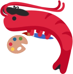 ArtistShrimp emote