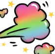 RainbowFart emote