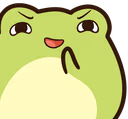 FrogSmug emote