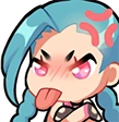 JinxTongue emote