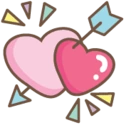 arrow_heart2 emote