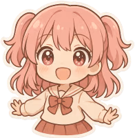 Happyanimesticker emote