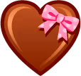 chocolateheart emote