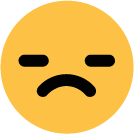 unhappy static emote