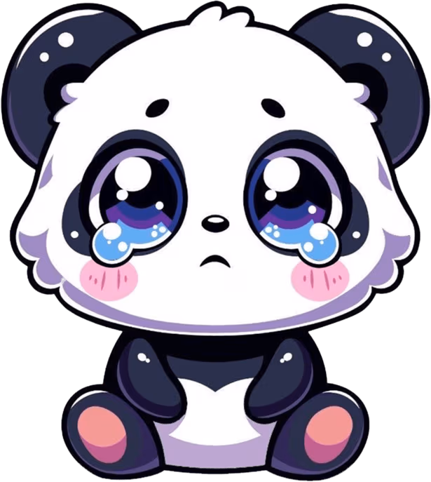 CutePandaCry emote