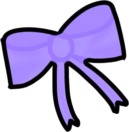 Right_blackoutlinebow emote
