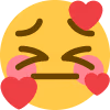 Flushedwithlove emote