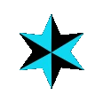 Blueblackstar emote