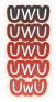 Uwuified emote