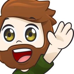 BeardedGuyWave emote