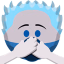FrostSpeakNoEvil emote