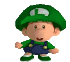 BabyLuigiPLS animated emote