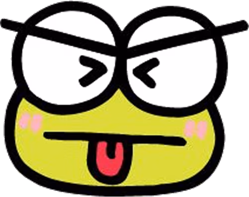 keroppi_yuck emote