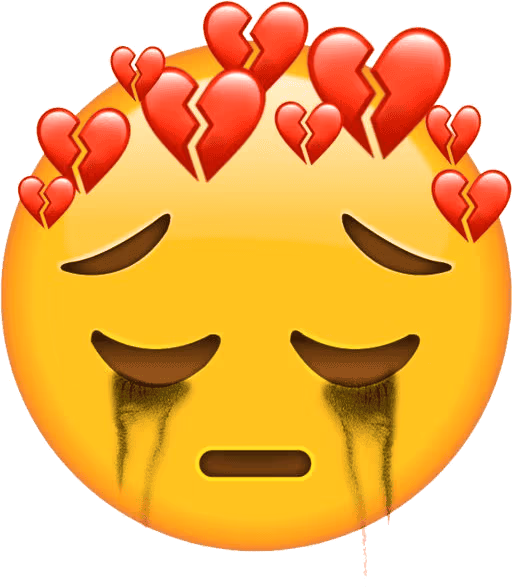 heartbroken emote