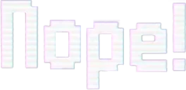 NOPE emote