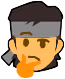 Thnake_solidsnake_think emote