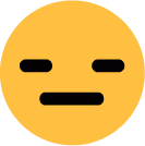 unamused emote