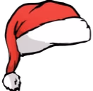 SantaHatForPeepo emote