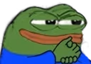 pepeSuspicious emote