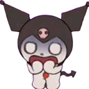 Kuromi_Fear emote