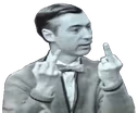 MrRogersFinger emoji