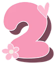 Pink_two_heart_flower emoji