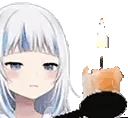 Candlesen emote
