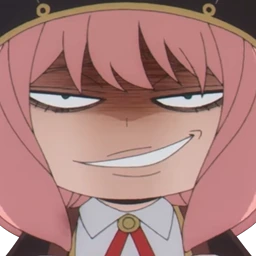 AnyaDevious emote