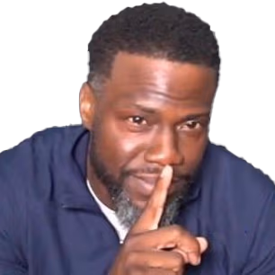 KevinHart_Shh emote