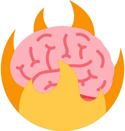 BrainBurn emote