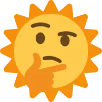 Sunthink emote
