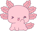 PinkAxolotl4 emote