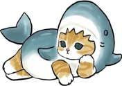 SharkCat emote