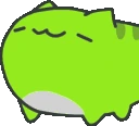 CatBugNeonGreen emoji