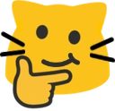 meowthinkingsmirk emote