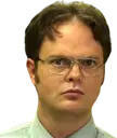 dwight_serious emote