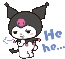 kuromi_hehe emote