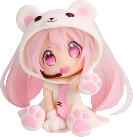 PinkMikuBear emote