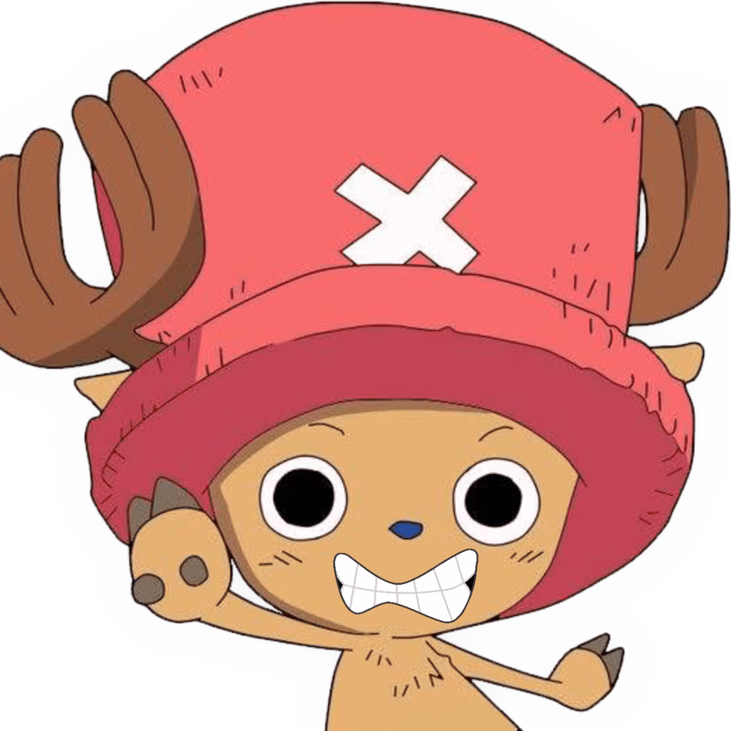 Chopper_ScaredConcerned emote