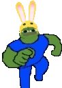 BunnyHoodRun emote