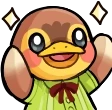 MollyHappy emote