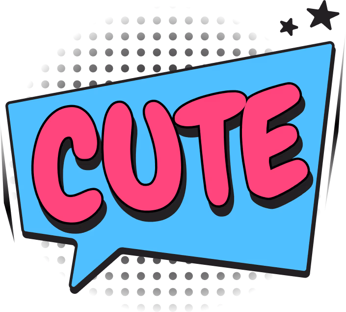 CUTE emote