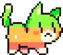 glitchcat emote